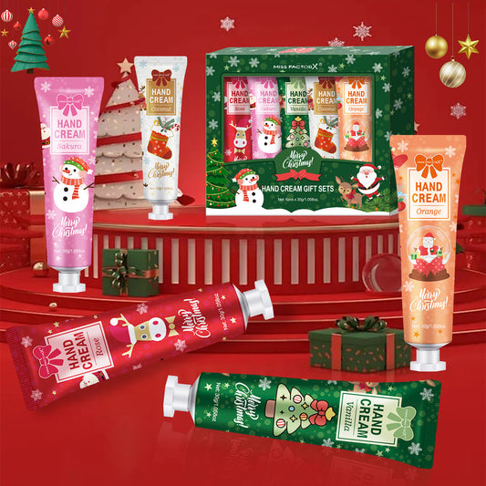 5 Flavors Christmas Hand Cream Set